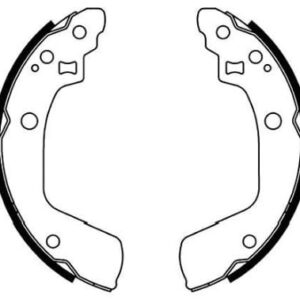 Suzuki Swift 1 1.5 Rear Brake Shoe Set 08-11 (200X32)