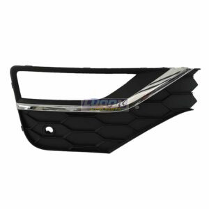 VW Amarok Fog Grille With Hole + PDC Hole With Chrome Moulding Right 17-23