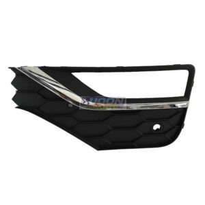 VW Amarok Fog Grille With Hole + PDC Hole With Chrome Moulding Left 17-23